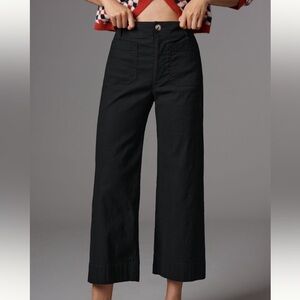 The Colette Magic Fabric Crop Wide-Leg Pants by Maeve